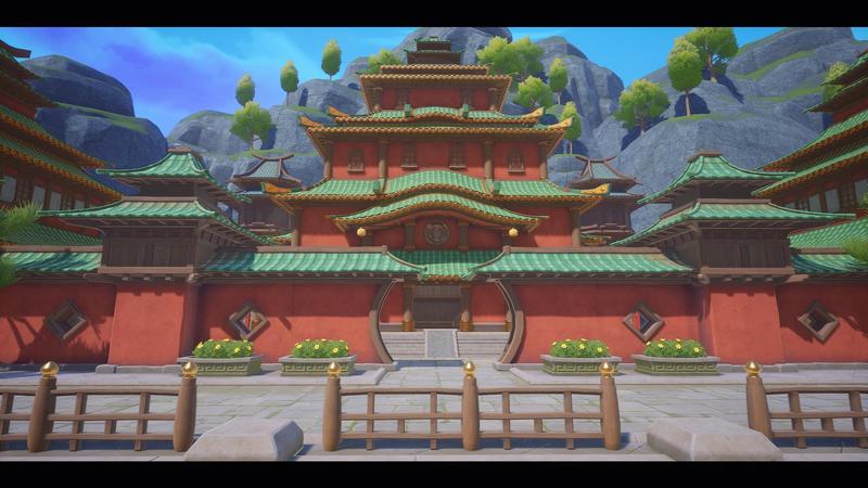 【UE4】程式化的亚洲传统建筑 Stylized Asian Village