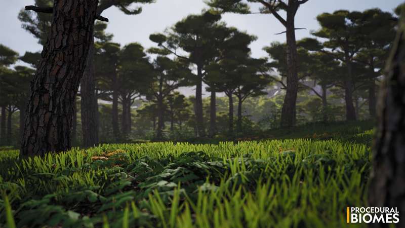 【UE5】程序性生物群落资产-Procedural Biomes