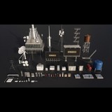 幕府时代日本宝塔寺庙等东方哲学建筑场景3D模型 Kitbash3D – Edo Japan