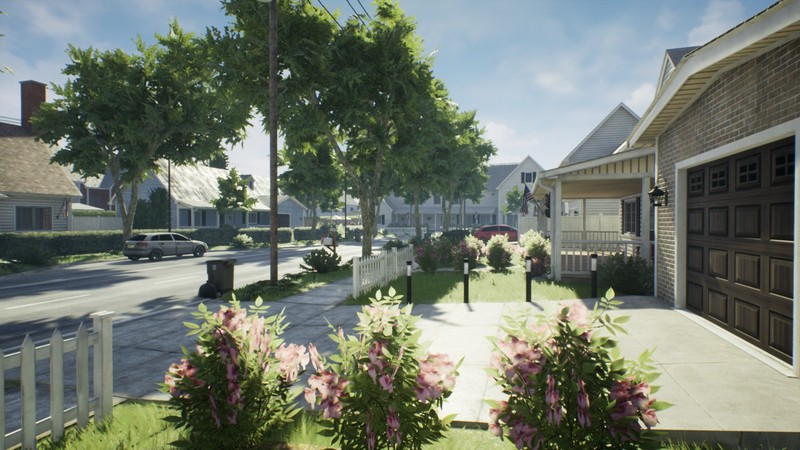 CG牛人资源网—UE4虚幻4 Modular Neighborhood Pack 写实欧美风格别墅小屋场景