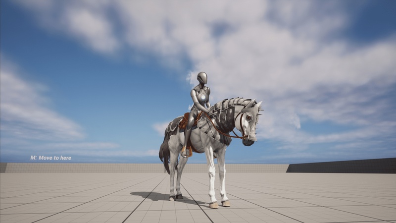 CG牛人资源网—UE4ue5插件骑马运动系统插件-Advanced Riding Locomotion System