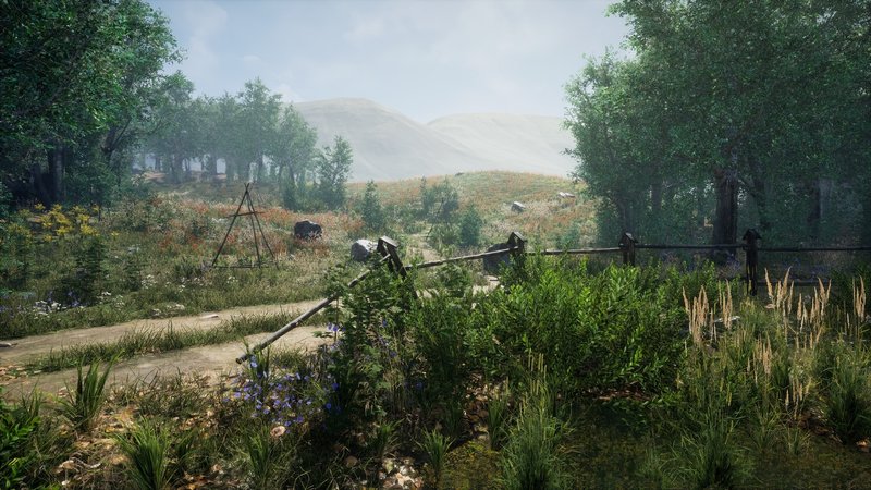 CG牛人资源网—草地 – 环境包 Meadow – Environment Set