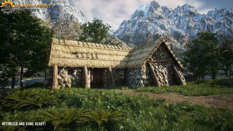 【ue4/5】中世纪模块化房屋Medieval Houses Modular Vol 2