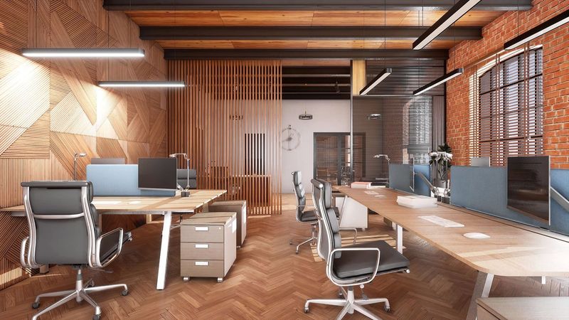 【UE4/5】阁楼办公室（模块化）办公室会议室场景资产-Loft Office (Modular)