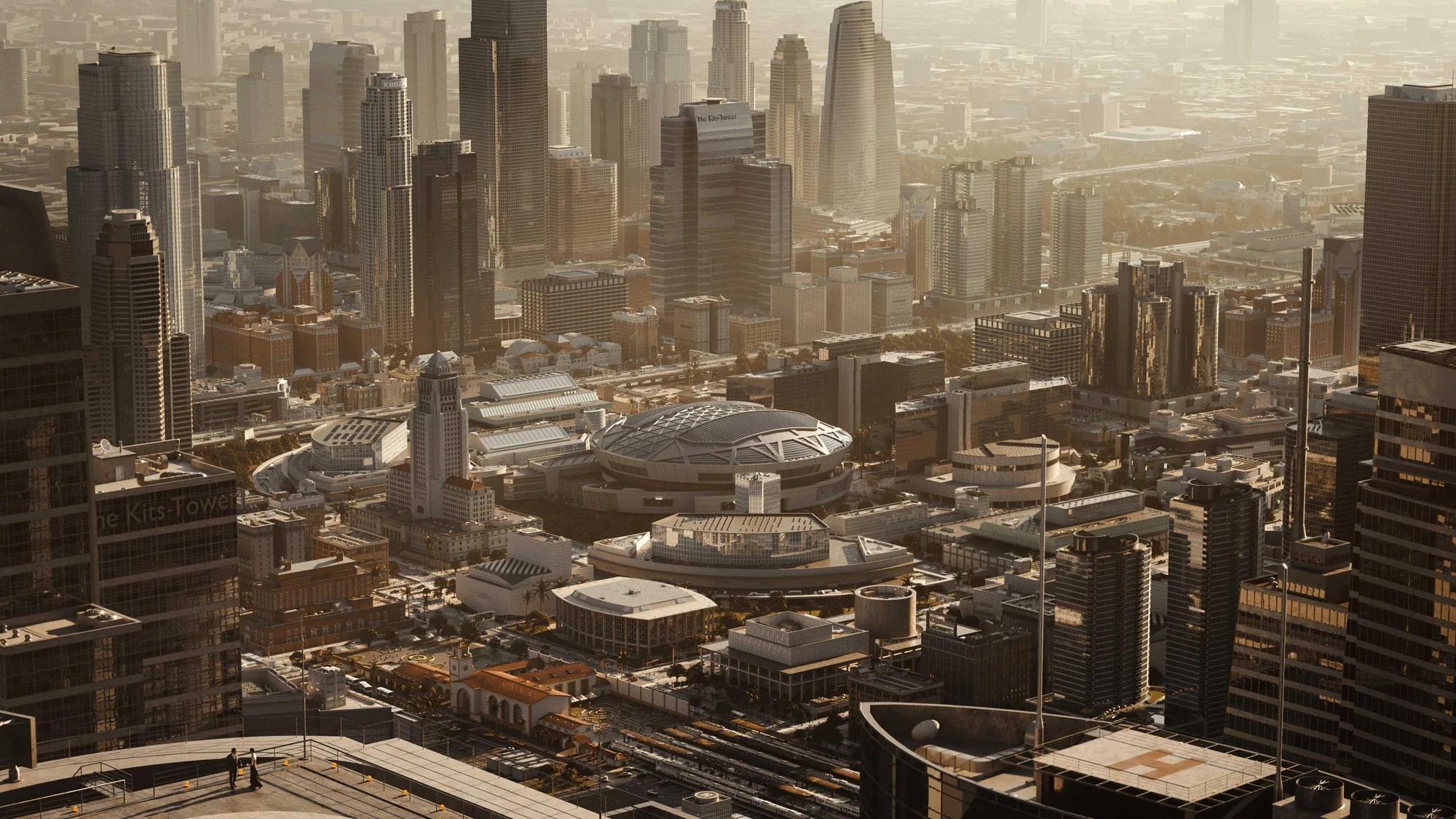 Kitbash_洛杉矶现代城市Los Angeles