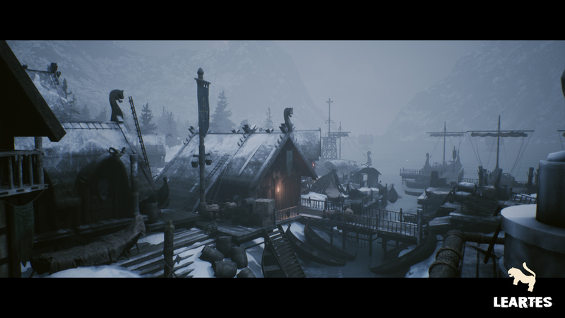 【UE4】维京村环境超级包Village Environment Megapack