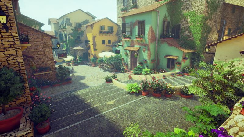 CG牛人资源网—【UE4】古镇 Ancient Towns