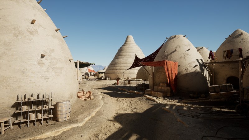 CG牛人资源网—ue4沙漠圆顶景观资产-Desert Dome – Landscape