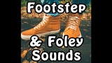 Footstep and Foley Sounds脚步声和拟音