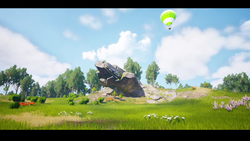CG牛人资源网—虚幻引擎【UE4/5】森林草雪地沙漠峡谷场景资产-Stylescape HD Multi Biome Kit