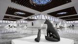 CG牛人资源网—【UE5】美术馆艺术展厅环境画廊现实场景环境资产—Showroom Environment - gallery
