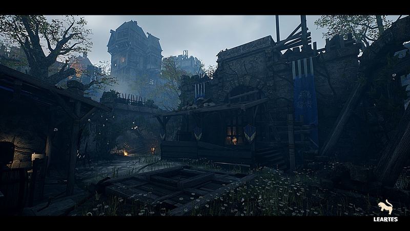 CG牛人资源网—【UE45】中世纪城堡/中世纪村庄环境环境资产-Medieval Castle / Medieval Village Environment