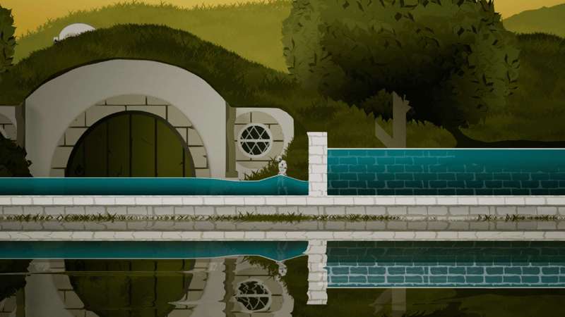 虚幻引擎插件带浮力的 2D 程序水系统2D Procedural Water System With Buoyancy