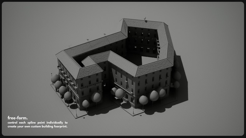 CG牛人资源网—【UE5插件】建筑生成插件-Building Generator