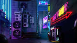 c4d、fbx、boj格式赛博朋克场景 高楼大厦模型KitBash3d - Mini Kit - Cyberpunk