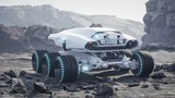 CG牛人资源网—UE4/ue5太空漫游者汽车资产-Space Rover 2
