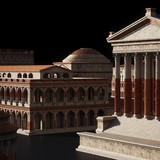 罗马帝国著名建筑3D模型Kitbash3D - Roman Empire
