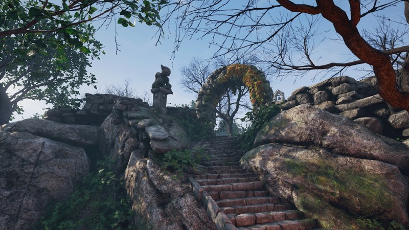 CG牛人资源网—UE4\UE5墓地自然景观资产-Graveyard and Nature Set