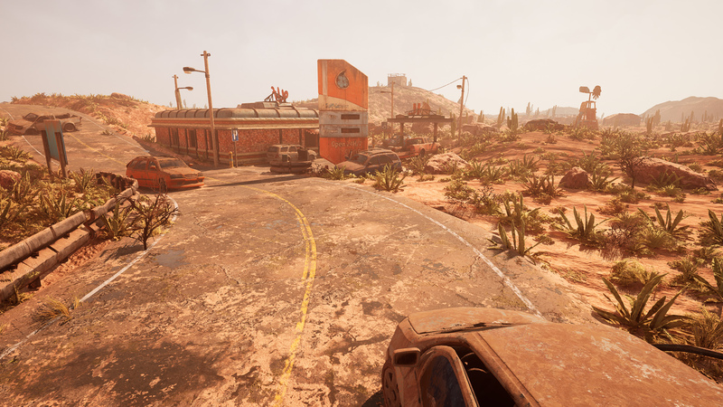 CG牛人资源网—UE4资产后世界末日的沙漠 Post Apocalyptic Desert