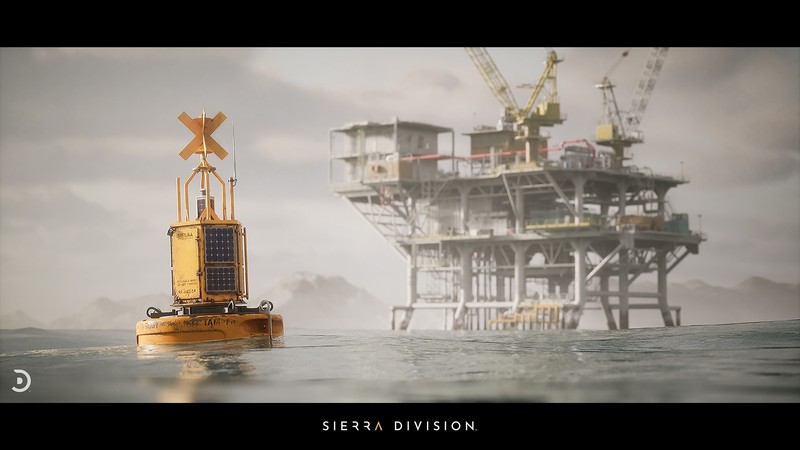 【UE45】工业模块化石油钻机资产-Industrial Sci-Fi and Modular Oil Rig