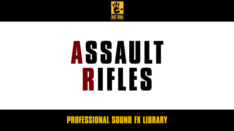 MODERN WEAPONS - Assault Rifles SFX现代武器 - 突击步枪