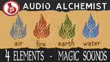 4 种元素 - 魔法声音（空气、火、土、水）4 Elements - Magic Sounds (Air, Fire, Earth, Water)