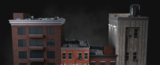 布鲁克林城市KitBash3D–Brooklyn包含3D Max/Blender/Houdini/Maya/Unreal格式