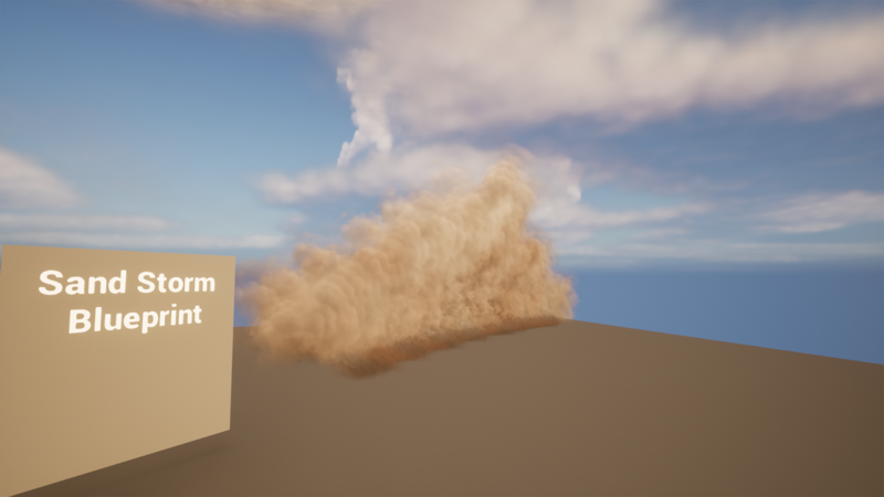 CG牛人资源网—【UE5】龙卷风沙尘暴特效资产-Sandstorm FX