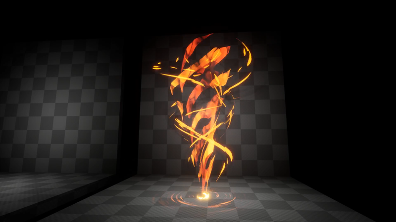 Fire Energy VFX Pack火焰和烟雾效果虚幻引擎