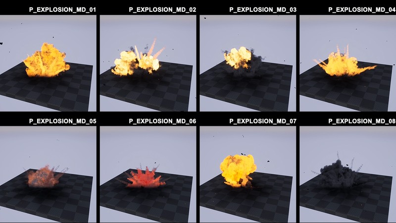 Power Explosions VFX 02视觉特效